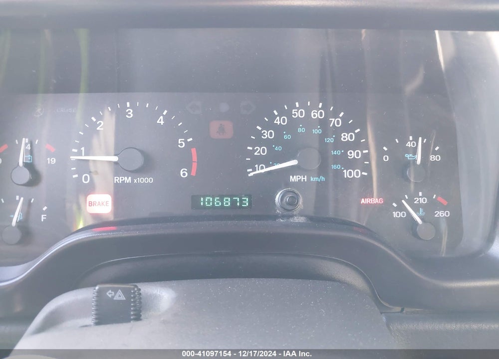 2000 JEEP WRANGLER SPORT VIN: 1J4FA49S1YP791994