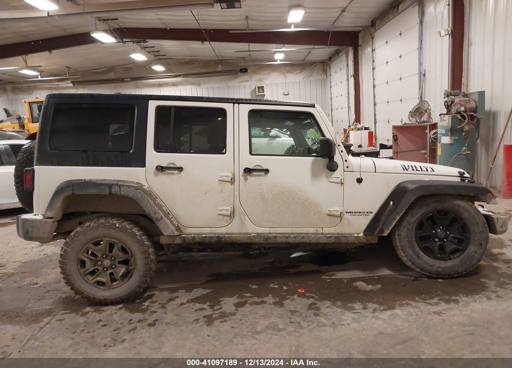 2016 JEEP WRANGLER UNLIMITED WILLYS WHEELER VIN: 1C4BJWDGXGL343410