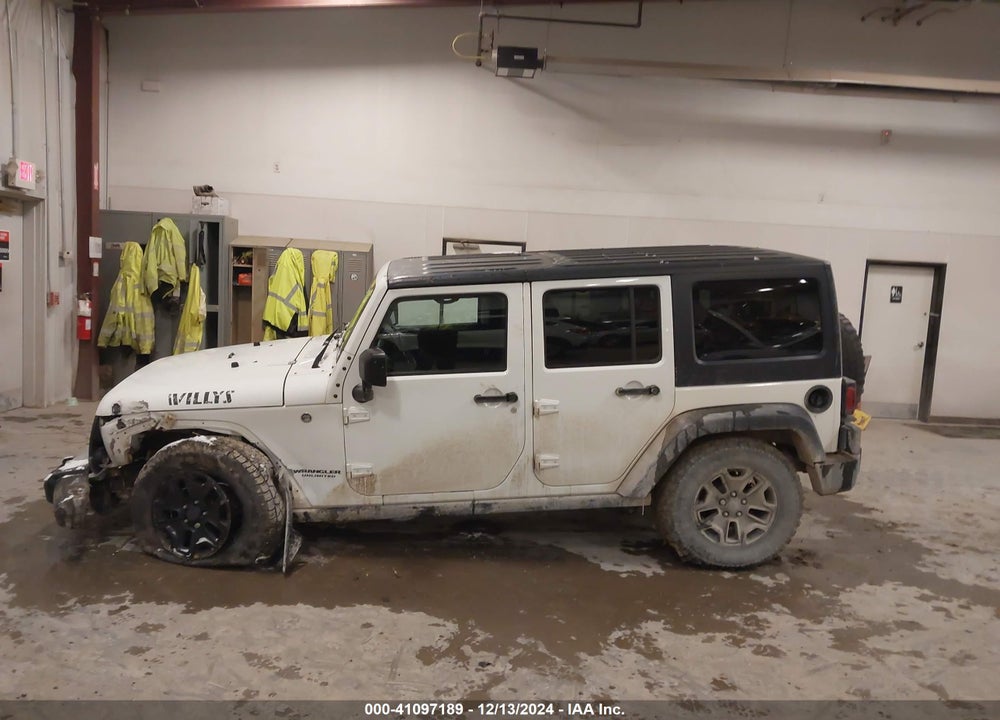 2016 JEEP WRANGLER UNLIMITED WILLYS WHEELER VIN: 1C4BJWDGXGL343410