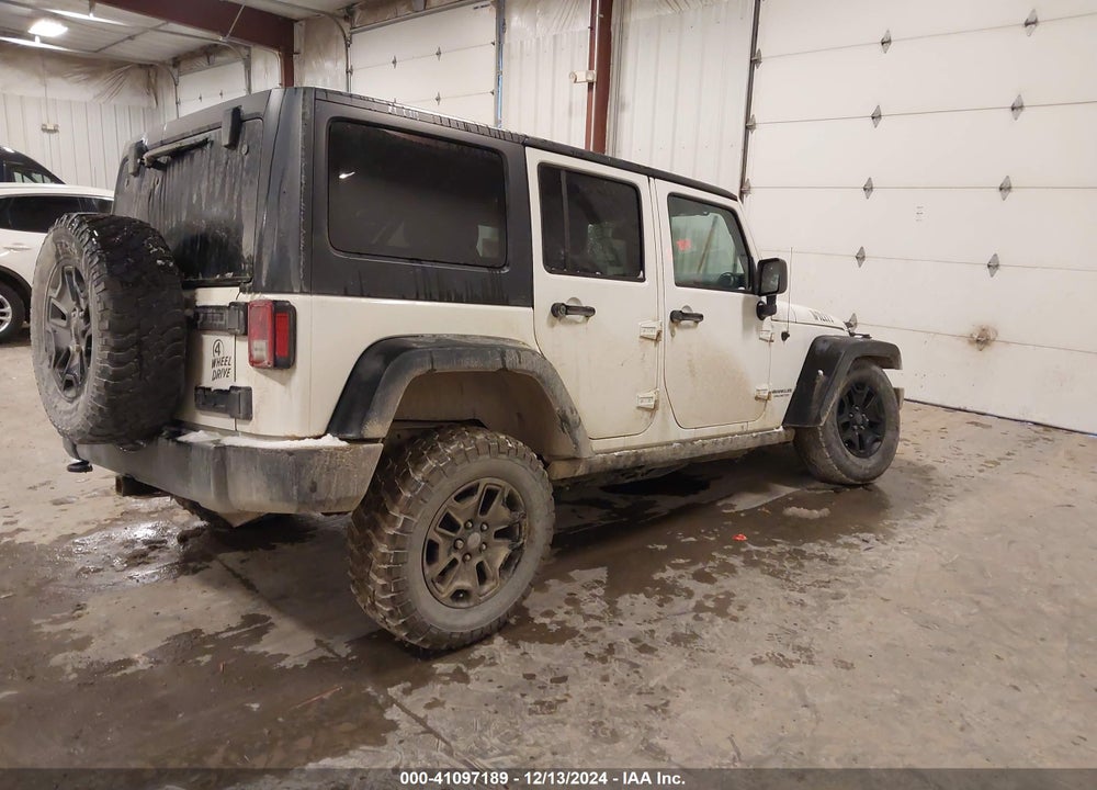 2016 JEEP WRANGLER UNLIMITED WILLYS WHEELER VIN: 1C4BJWDGXGL343410