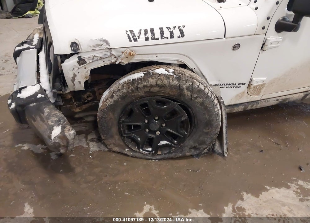 2016 JEEP WRANGLER UNLIMITED WILLYS WHEELER VIN: 1C4BJWDGXGL343410