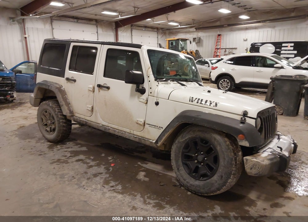 2016 JEEP WRANGLER UNLIMITED WILLYS WHEELER VIN: 1C4BJWDGXGL343410