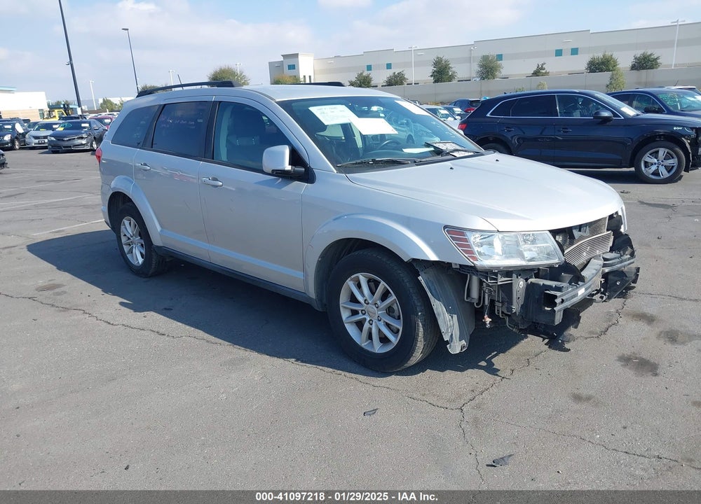 2014 DODGE JOURNEY SXT VIN: 3C4PDCBG8ET108147