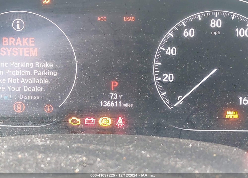 2019 HONDA ACCORD VIN: 1HGCV1F34KA138340