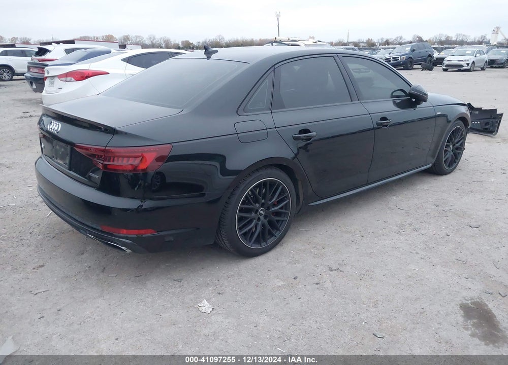 2019 AUDI A4 45 PREMIUM VIN: WAUENAF47KA109685
