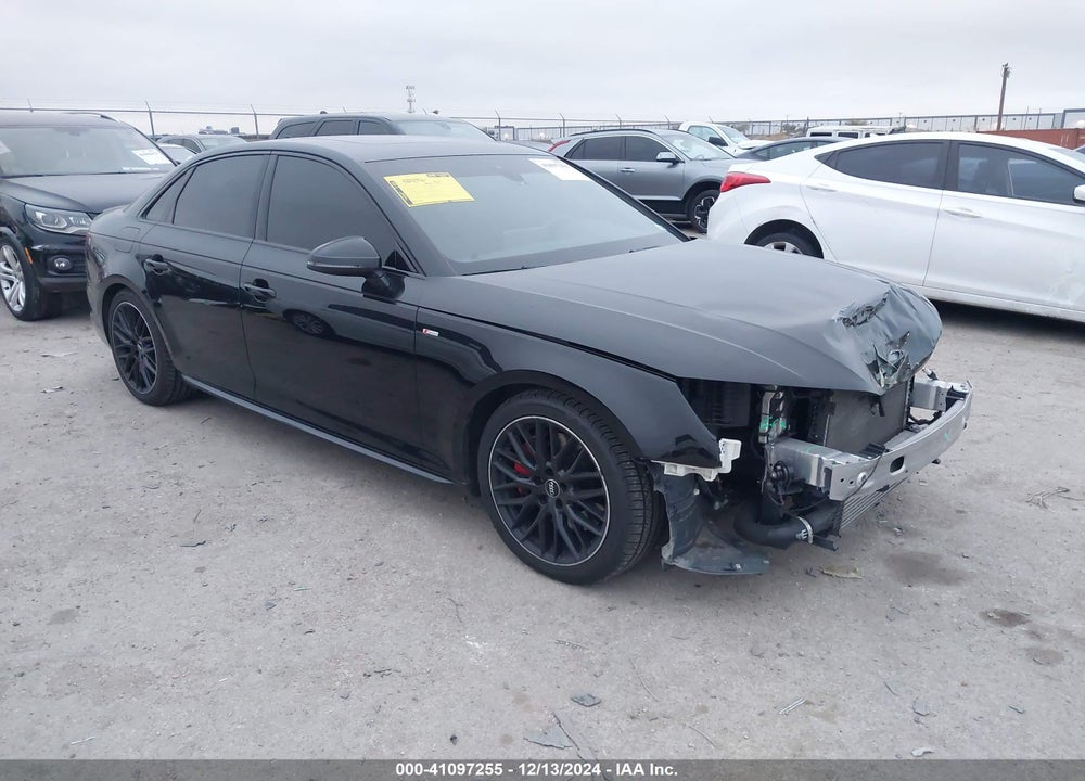 2019 AUDI A4 45 PREMIUM VIN: WAUENAF47KA109685