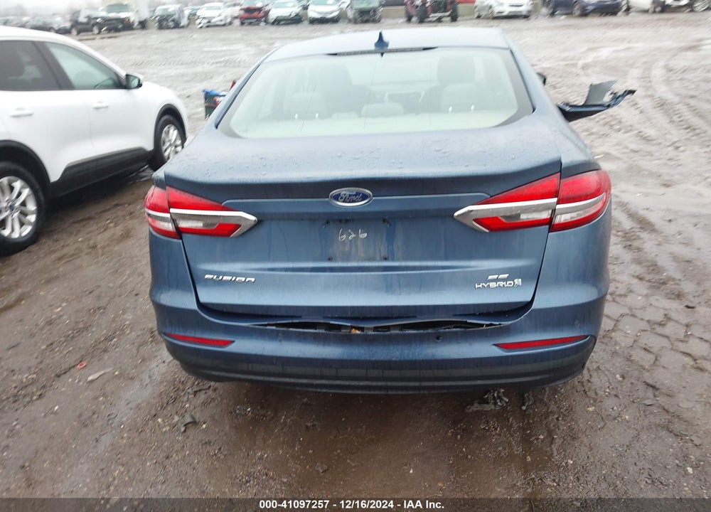 2019 FORD FUSION HYBRID SE VIN: 3FA6P0LU9KR107626