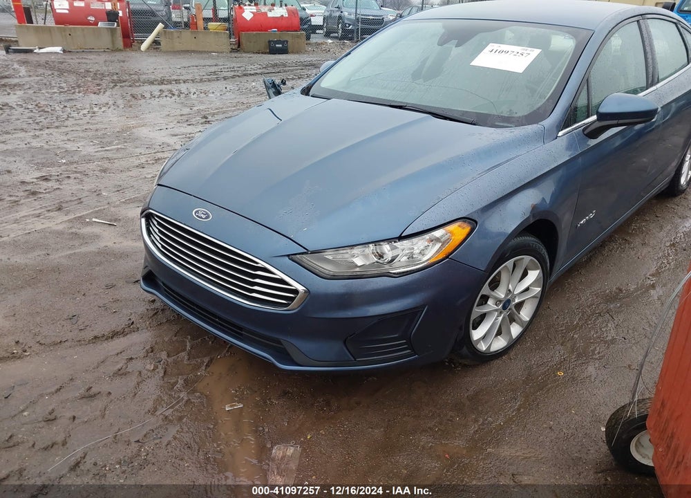 2019 FORD FUSION HYBRID SE VIN: 3FA6P0LU9KR107626
