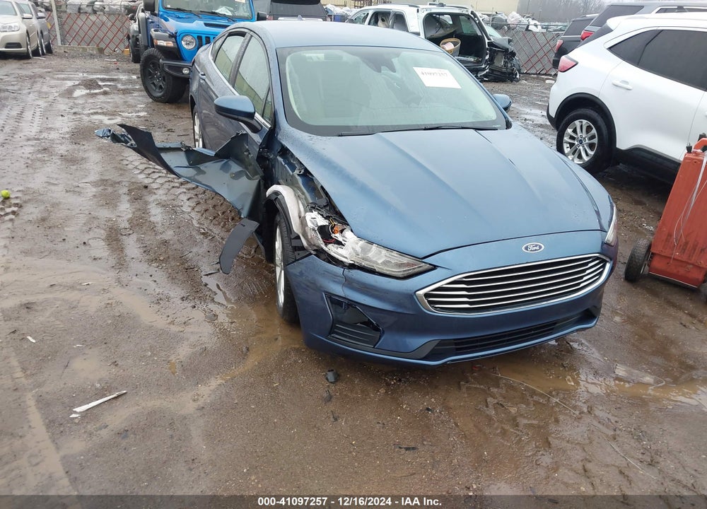 2019 FORD FUSION HYBRID SE VIN: 3FA6P0LU9KR107626