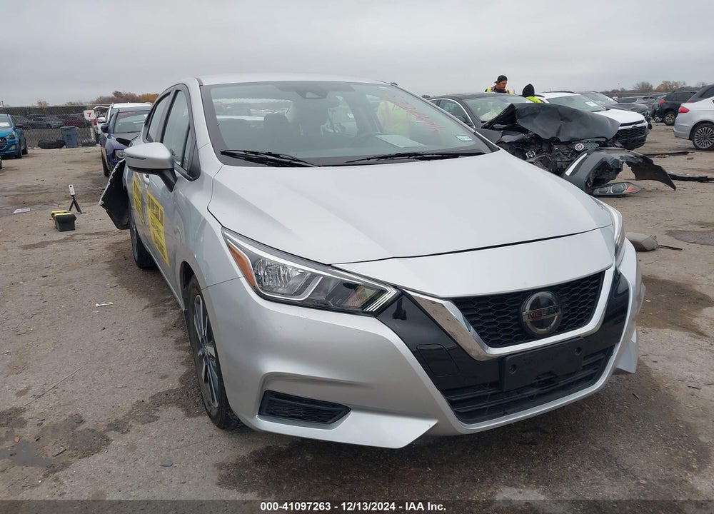 2021 NISSAN VERSA SV XTRONIC CVT VIN: 3N1CN8EV4ML807358