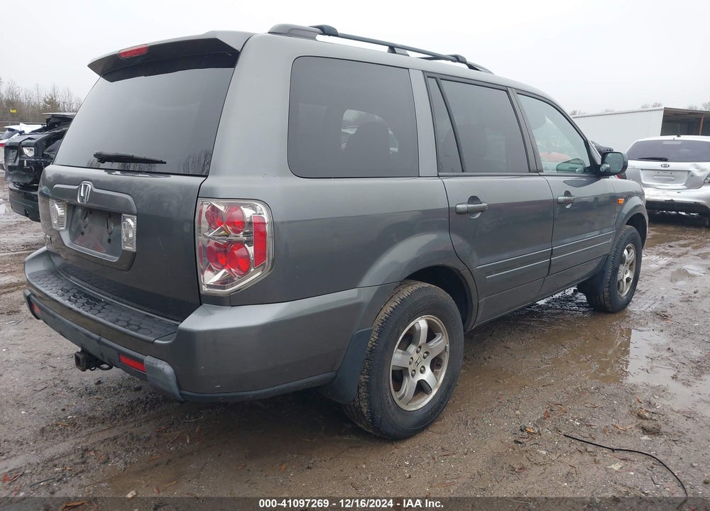 2008 HONDA PILOT EX-L VIN: 5FNYF28578B028288