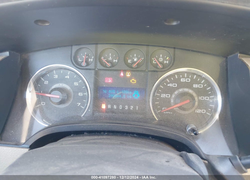 2010 FORD F-150 XL/XLT VIN: 1FTFW1E87AFC93083