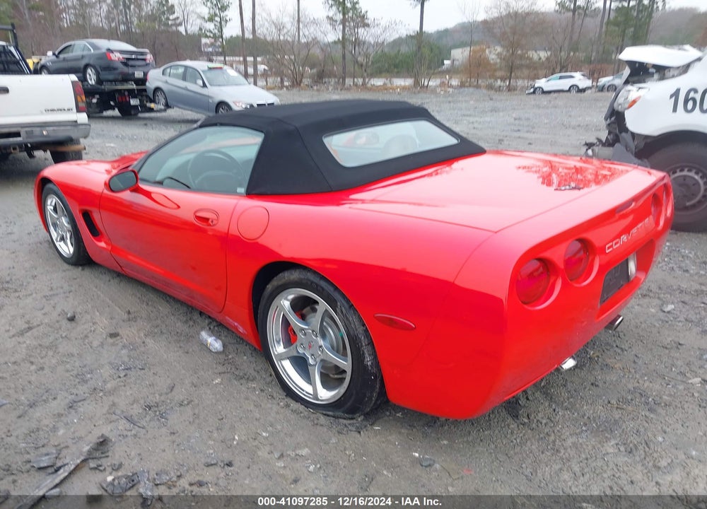 2001 CHEVROLET CORVETTE VIN: 1G1YY32G415101692