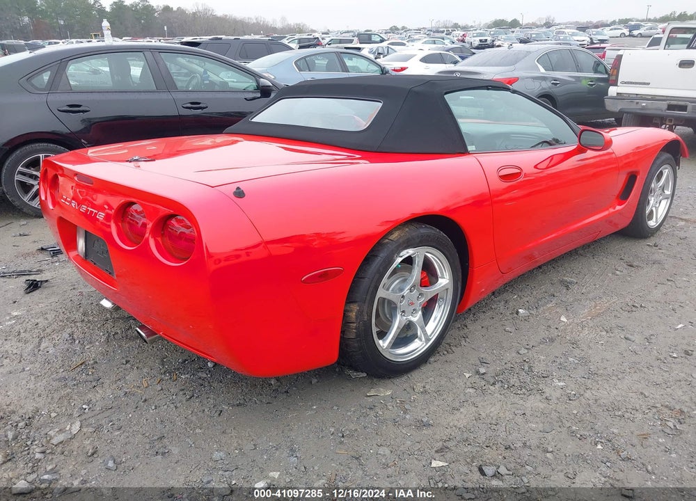 2001 CHEVROLET CORVETTE VIN: 1G1YY32G415101692
