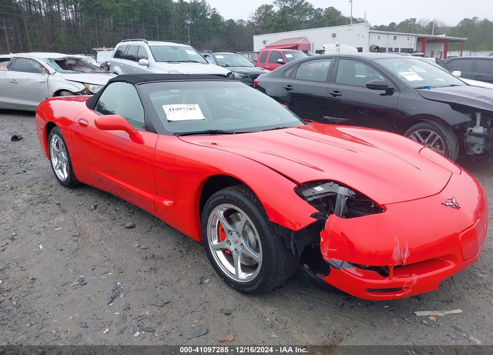 2001 CHEVROLET CORVETTE VIN: 1G1YY32G415101692
