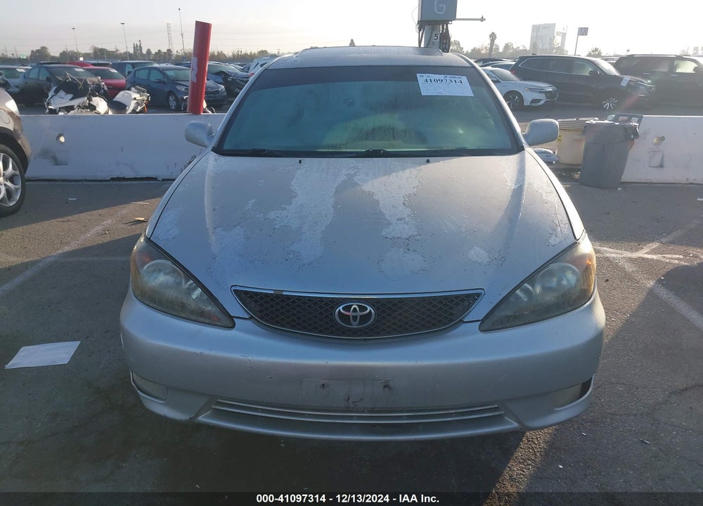 2005 TOYOTA CAMRY SE VIN: 4T1BE32K55U576964