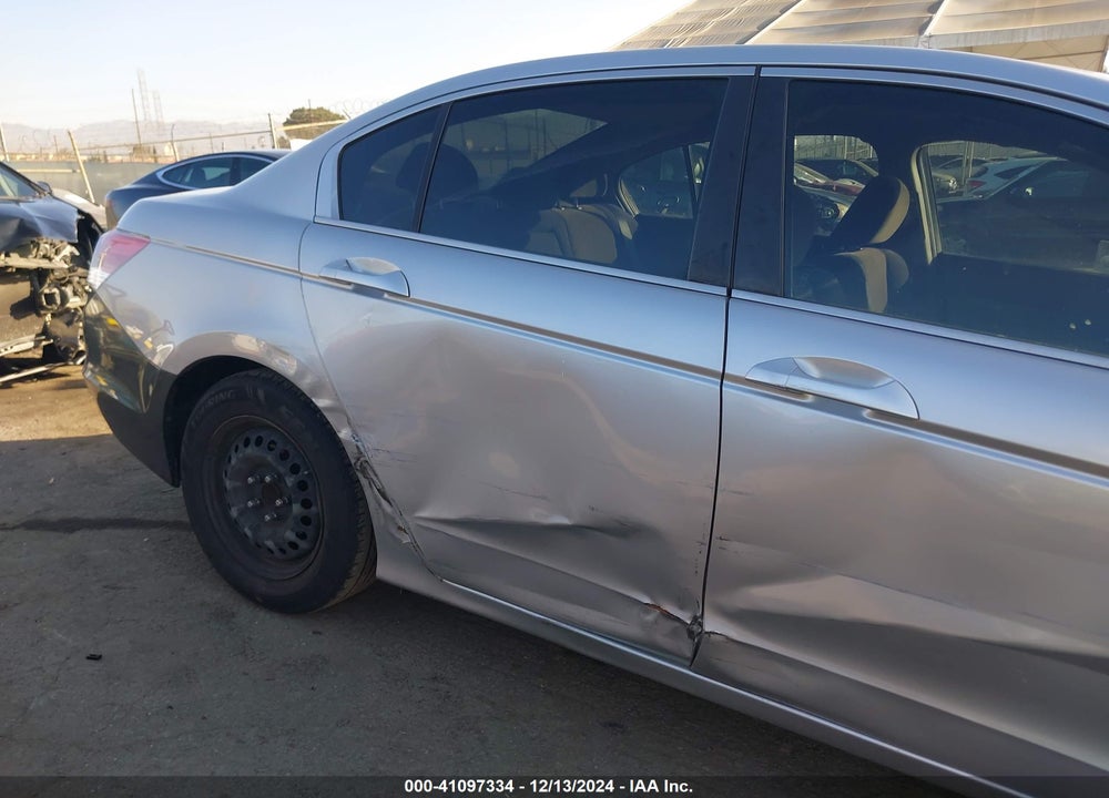 2010 HONDA ACCORD 2.4 LX VIN: 1HGCP2F39AA128613