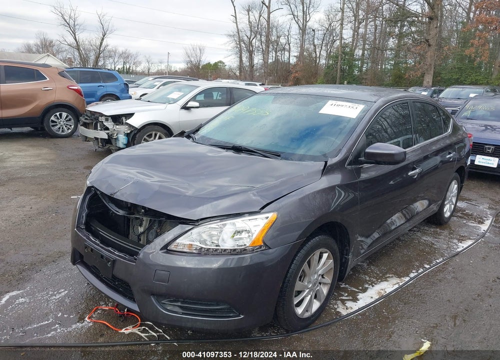 2015 NISSAN SENTRA SV VIN: 3N1AB7AP1FY306693