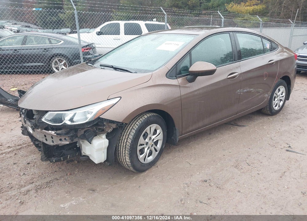 2019 CHEVROLET CRUZE LS VIN: 1G1BC5SM5K7134342