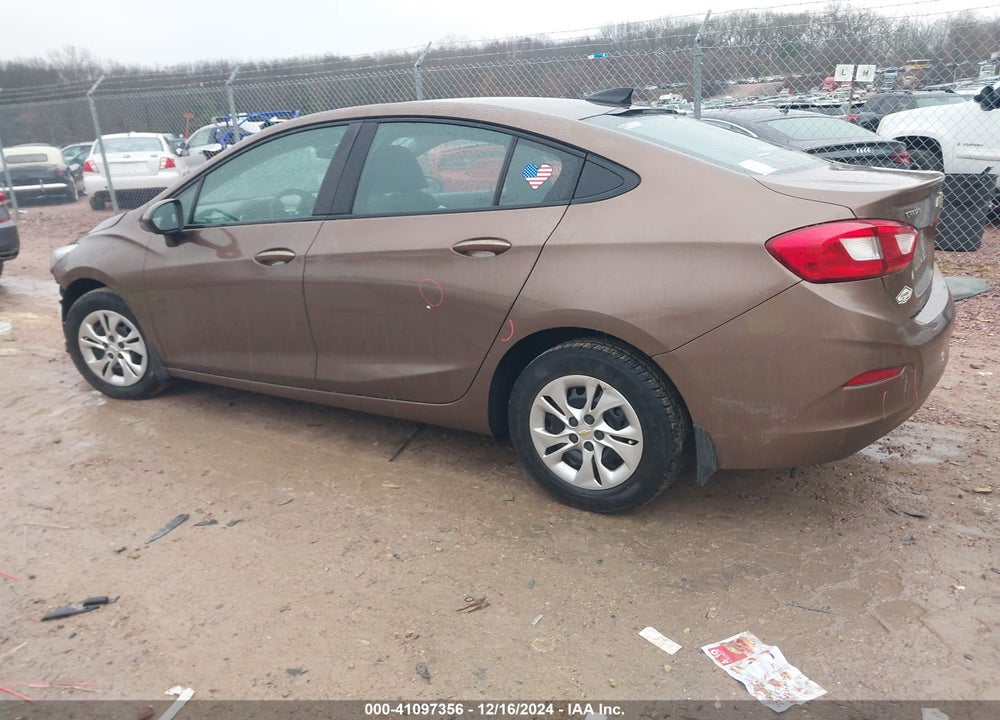 2019 CHEVROLET CRUZE LS VIN: 1G1BC5SM5K7134342