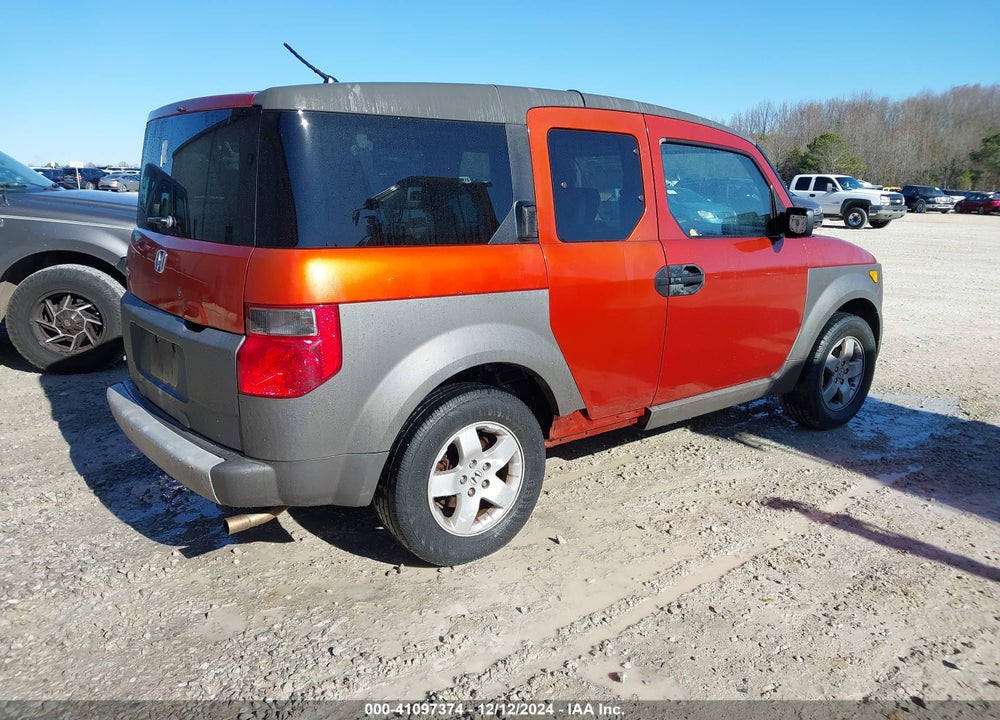 2004 HONDA ELEMENT EX VIN: 5J6YH28514L014155
