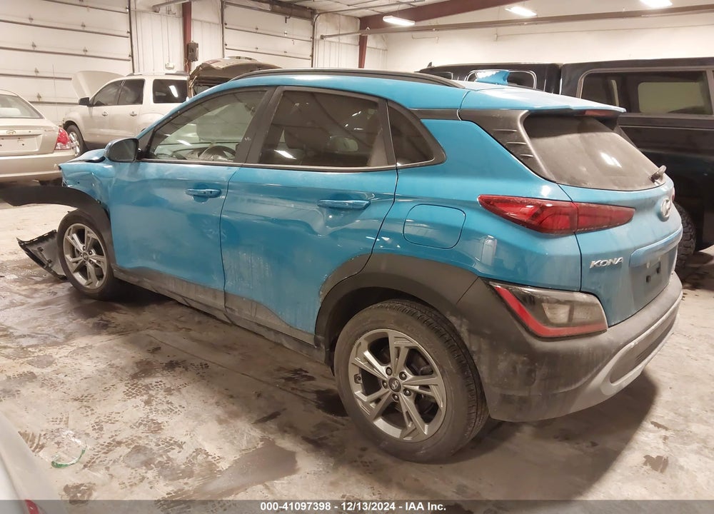 2023 HYUNDAI KONA SEL VIN: KM8K6CAB3PU998202