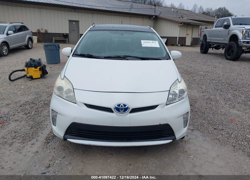 2012 TOYOTA PRIUS THREE VIN: JTDKN3DU2C5469865