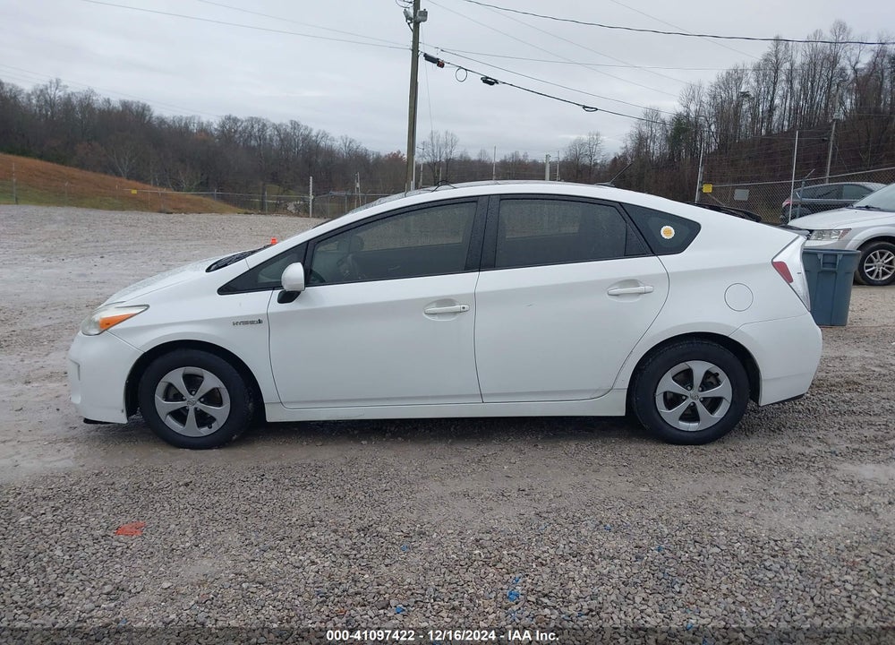 2012 TOYOTA PRIUS THREE VIN: JTDKN3DU2C5469865