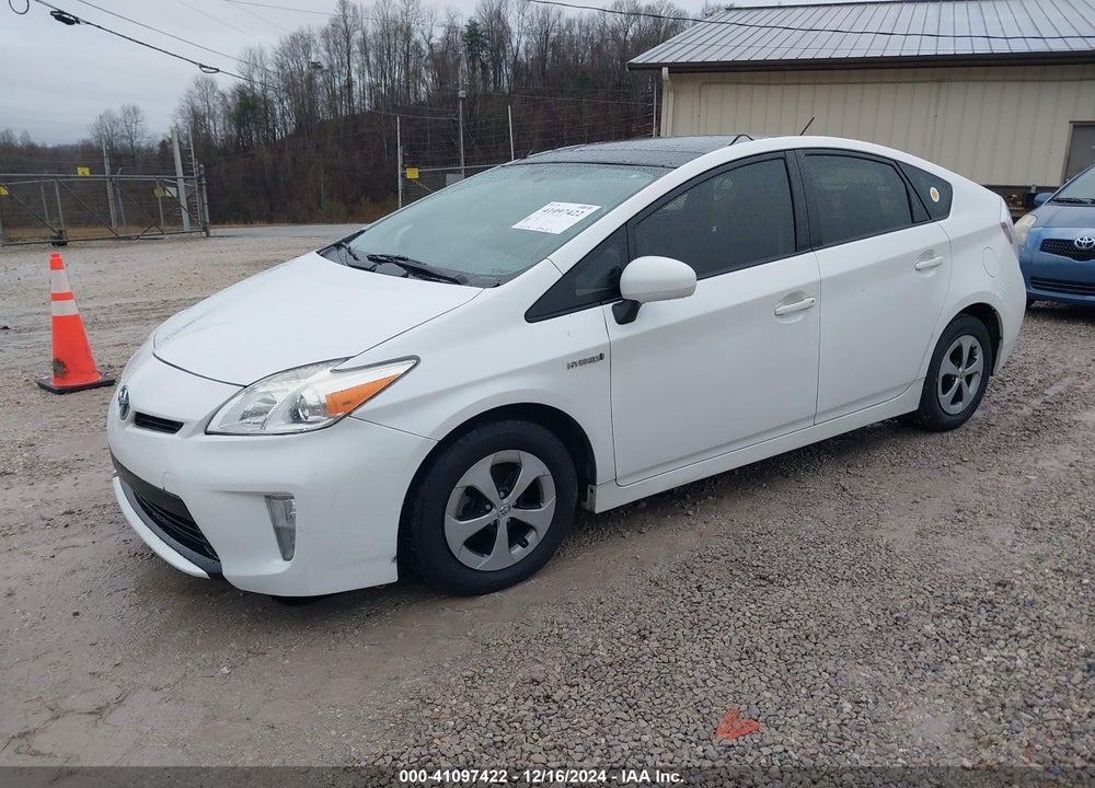2012 TOYOTA PRIUS THREE VIN: JTDKN3DU2C5469865