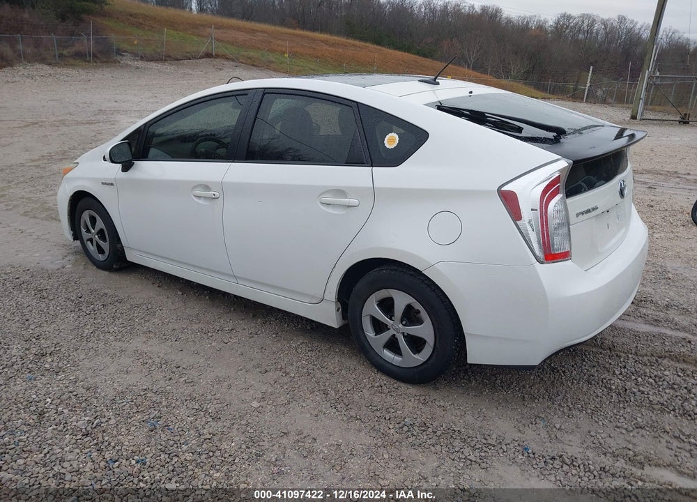 2012 TOYOTA PRIUS THREE VIN: JTDKN3DU2C5469865
