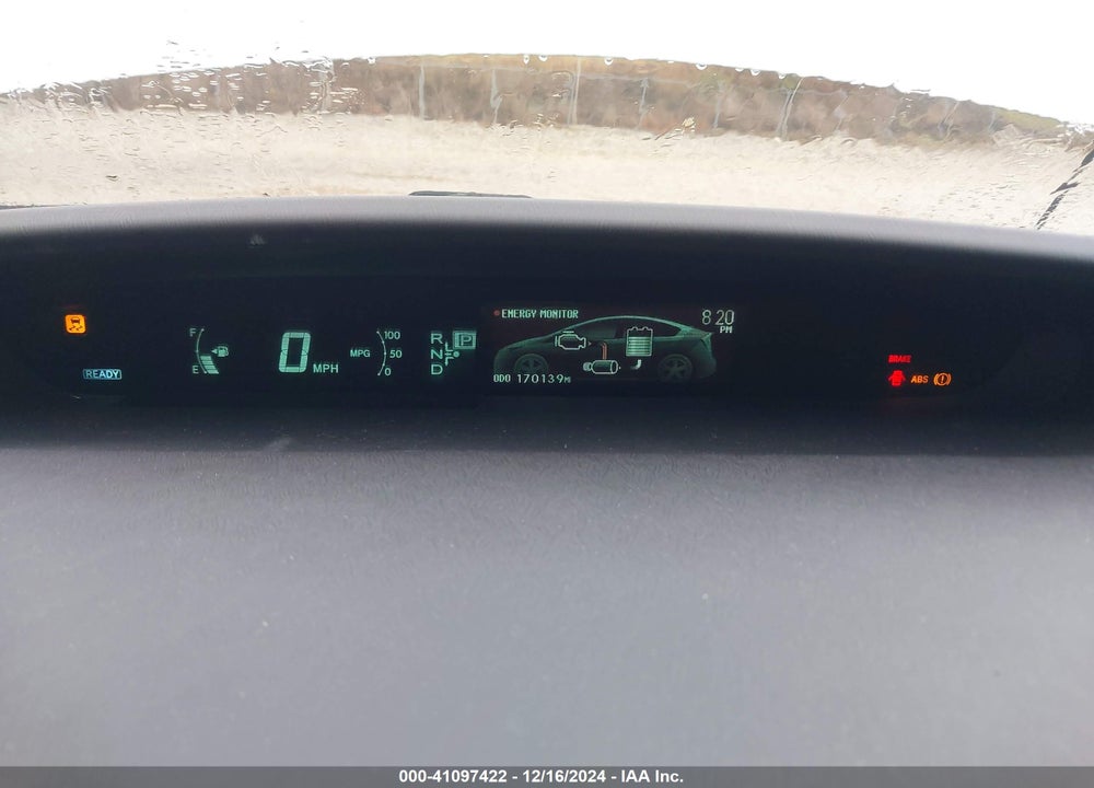 2012 TOYOTA PRIUS THREE VIN: JTDKN3DU2C5469865