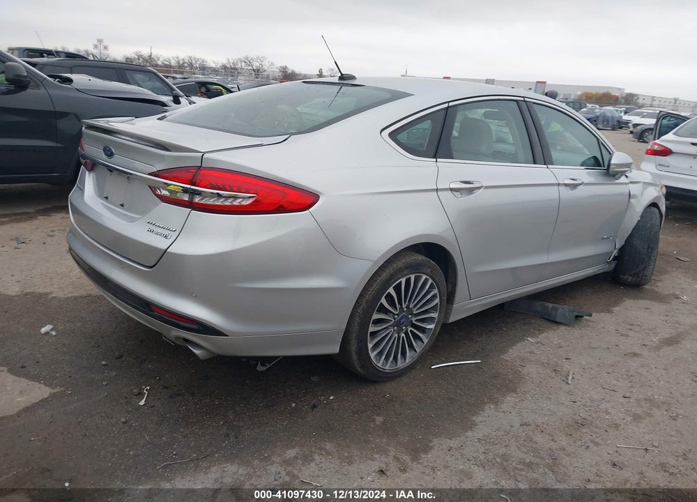 2018 FORD FUSION HYBRID VIN: 3FA6P0RU2JR260967