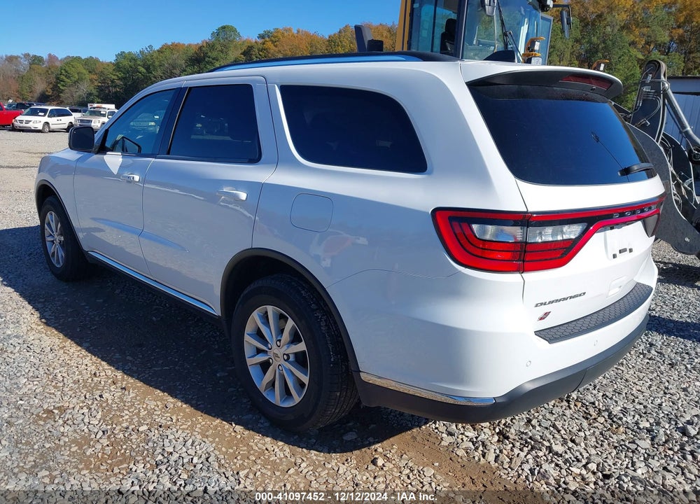 2022 DODGE DURANGO SXT AWD VIN: 1C4RDJAG6NC228040
