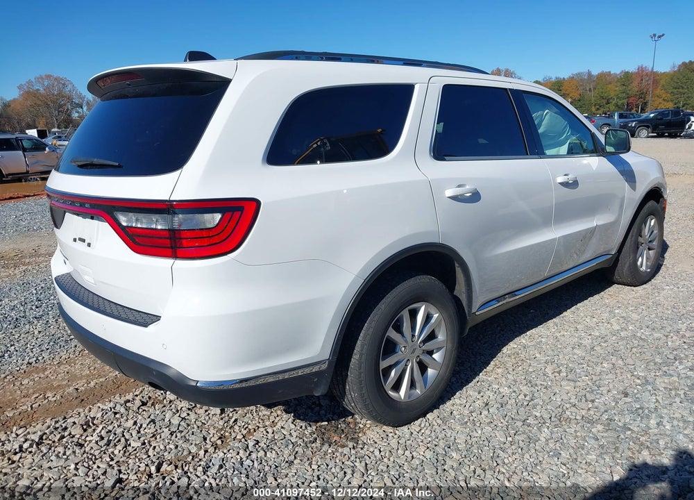 2022 DODGE DURANGO SXT AWD VIN: 1C4RDJAG6NC228040