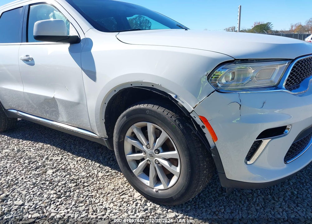 2022 DODGE DURANGO SXT AWD VIN: 1C4RDJAG6NC228040