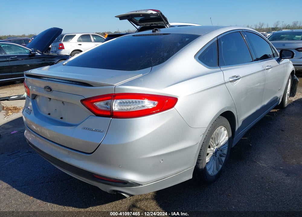 2013 FORD FUSION ENERGI TITANIUM VIN: 3FA6P0SUXDR285145