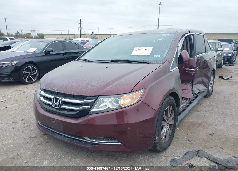 2016 HONDA ODYSSEY VIN: 5FNRL5H62GB137165