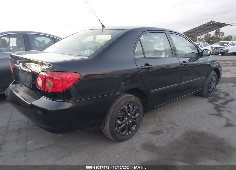2006 TOYOTA COROLLA CE VIN: JTDBR32E760063596