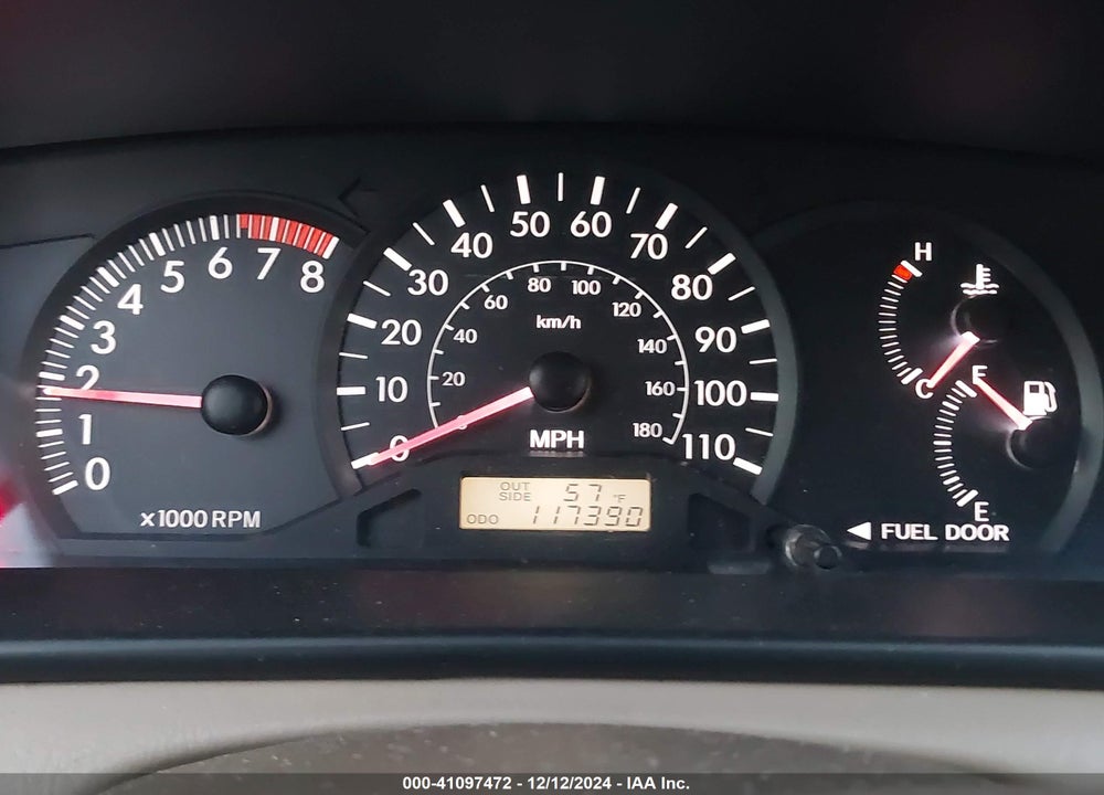 2006 TOYOTA COROLLA CE VIN: JTDBR32E760063596
