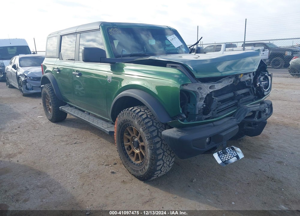 2022 FORD BRONCO BIG BEND VIN: 1FMEE5BP2NLB60347