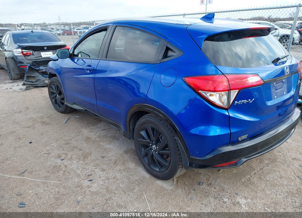 2022 HONDA HR-V 2WD SPORT VIN: 3CZRU5H12NM731288