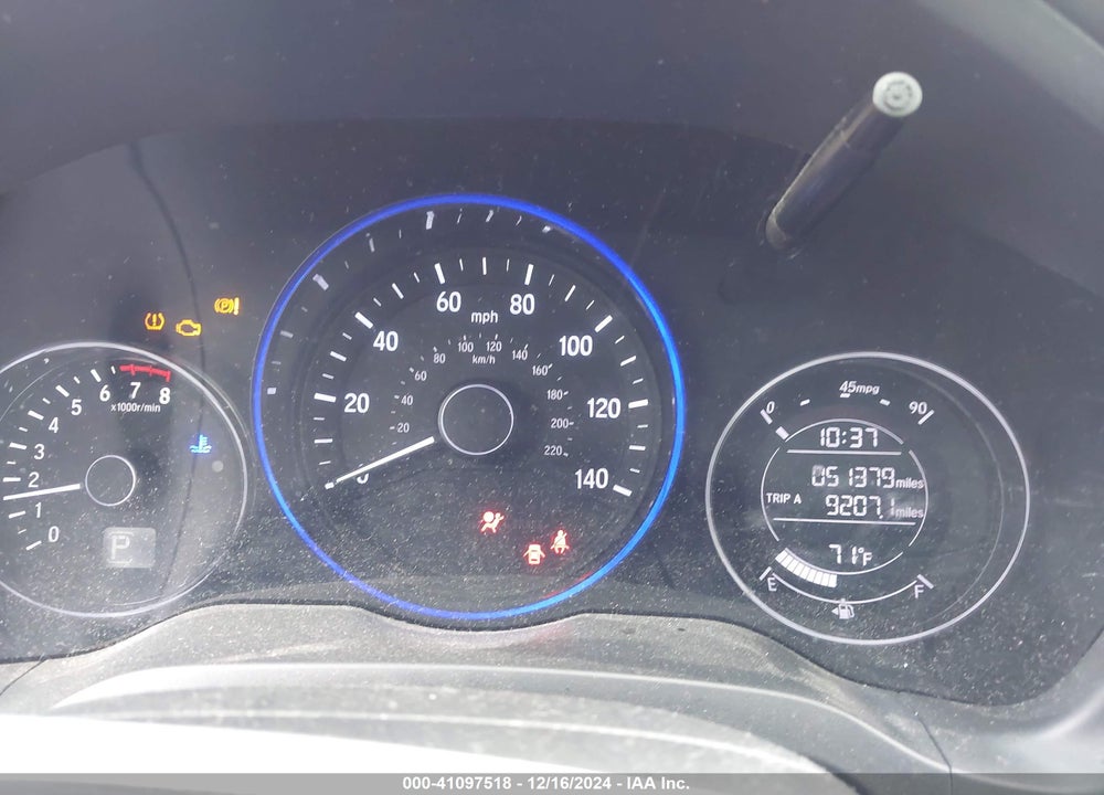 2022 HONDA HR-V 2WD SPORT VIN: 3CZRU5H12NM731288