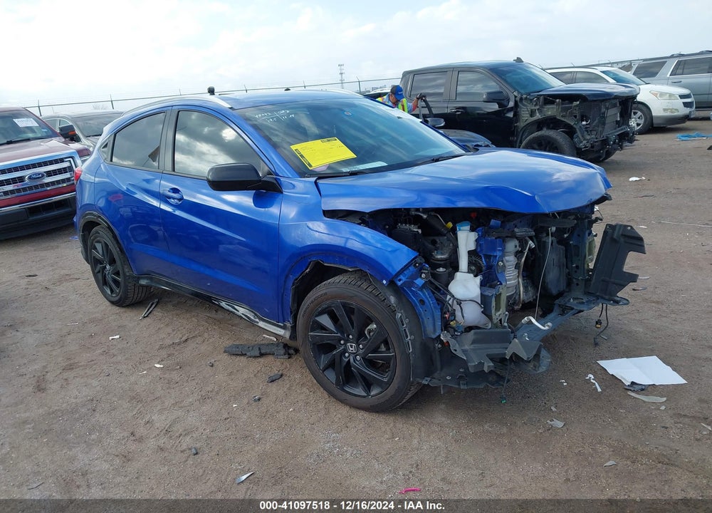 2022 HONDA HR-V 2WD SPORT VIN: 3CZRU5H12NM731288