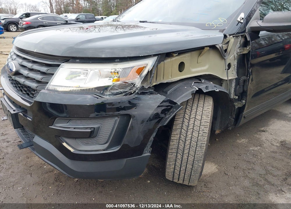 2017 FORD POLICE INTERCEPTOR VIN: 1FM5K8AR5HGA63461