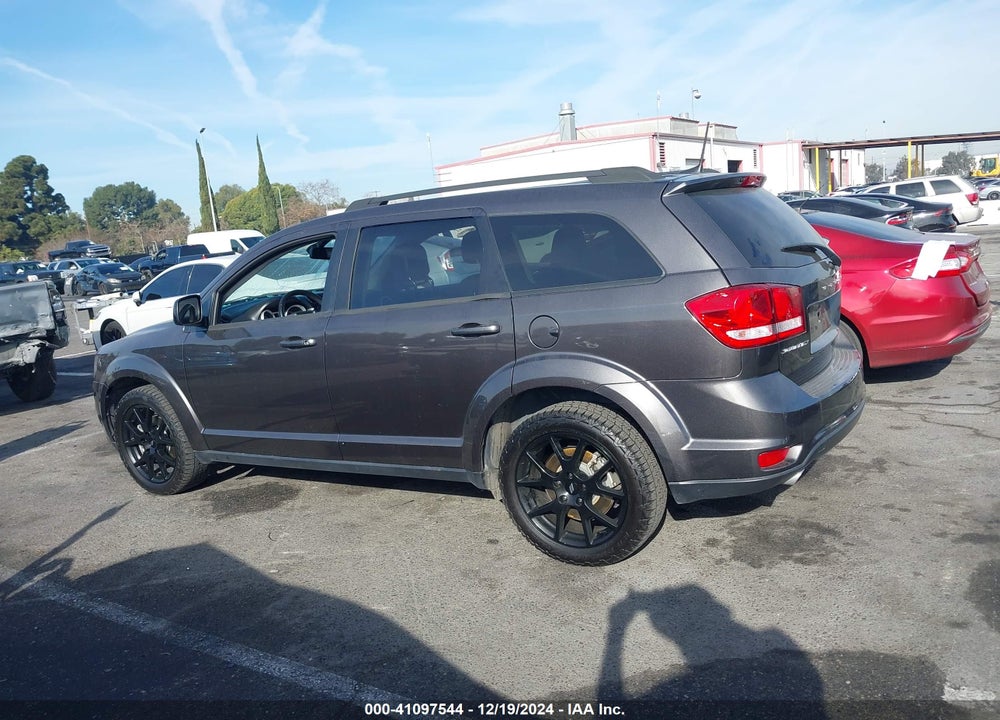 2018 DODGE JOURNEY SXT VIN: 3C4PDCBG9JT449194