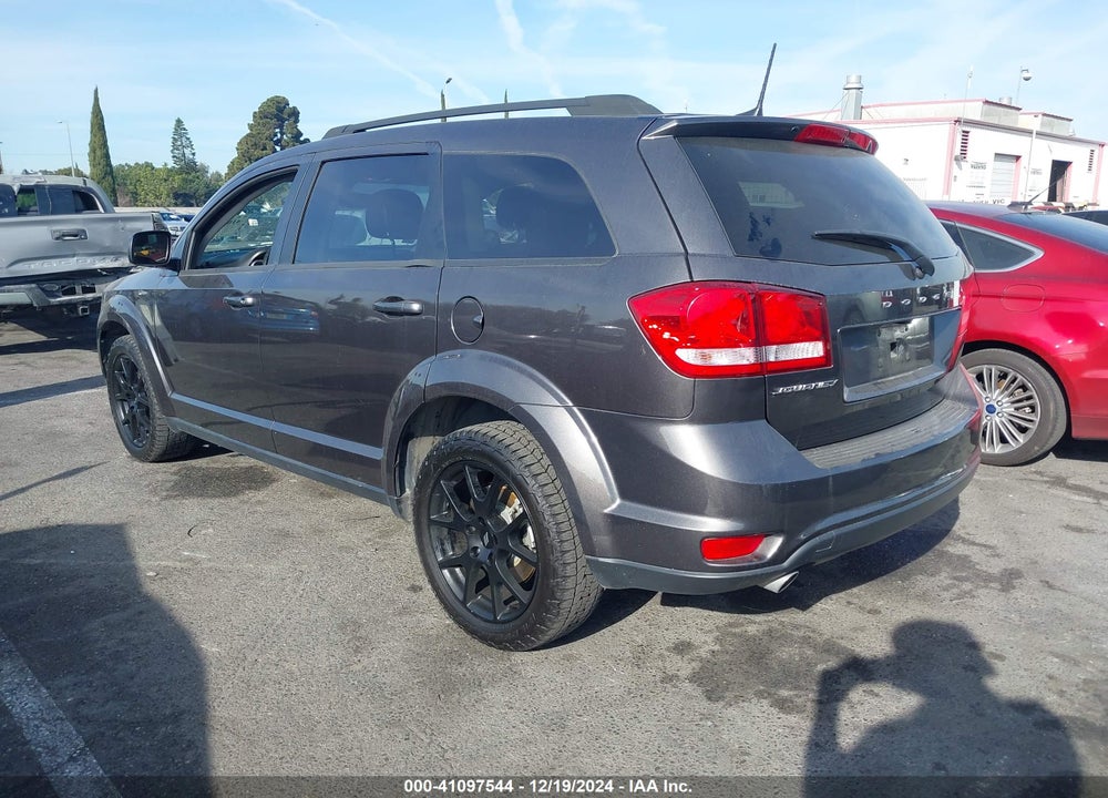 2018 DODGE JOURNEY SXT VIN: 3C4PDCBG9JT449194