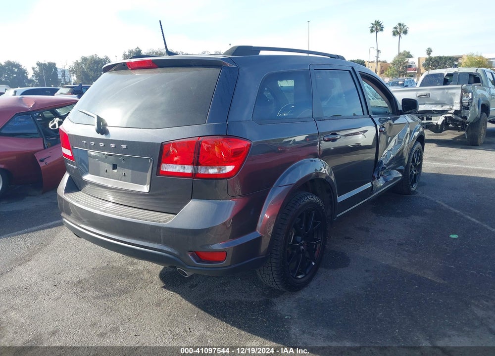 2018 DODGE JOURNEY SXT VIN: 3C4PDCBG9JT449194