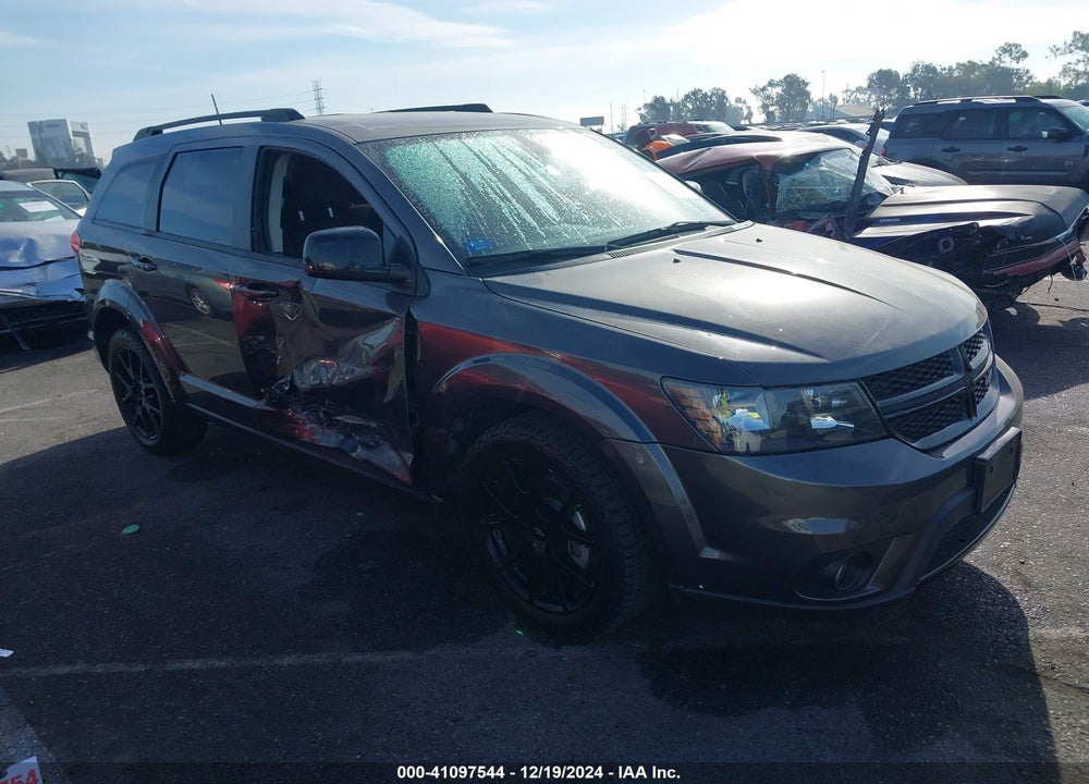 2018 DODGE JOURNEY SXT VIN: 3C4PDCBG9JT449194