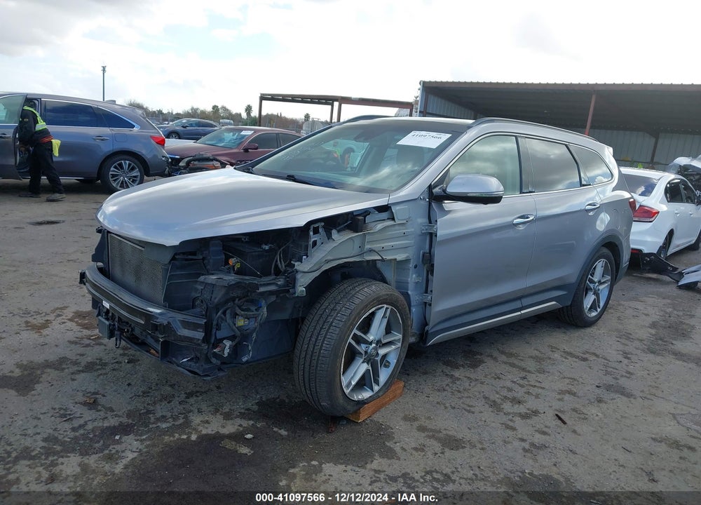 2017 HYUNDAI SANTA FE LIMITED ULTIMATE VIN: KM8SR4HF8HU201787