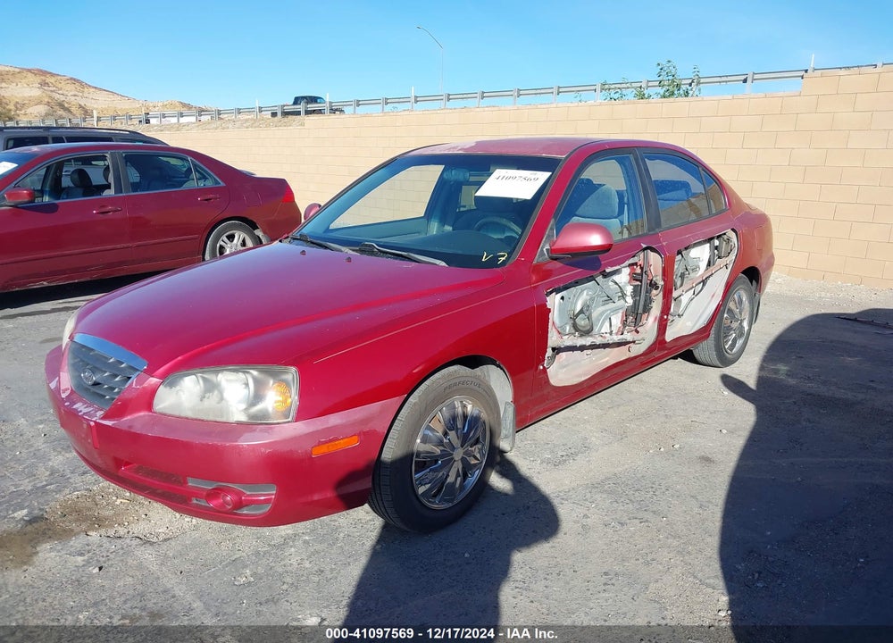 2006 HYUNDAI ELANTRA GLS/LIMITED VIN: KMHDN46D16U237484